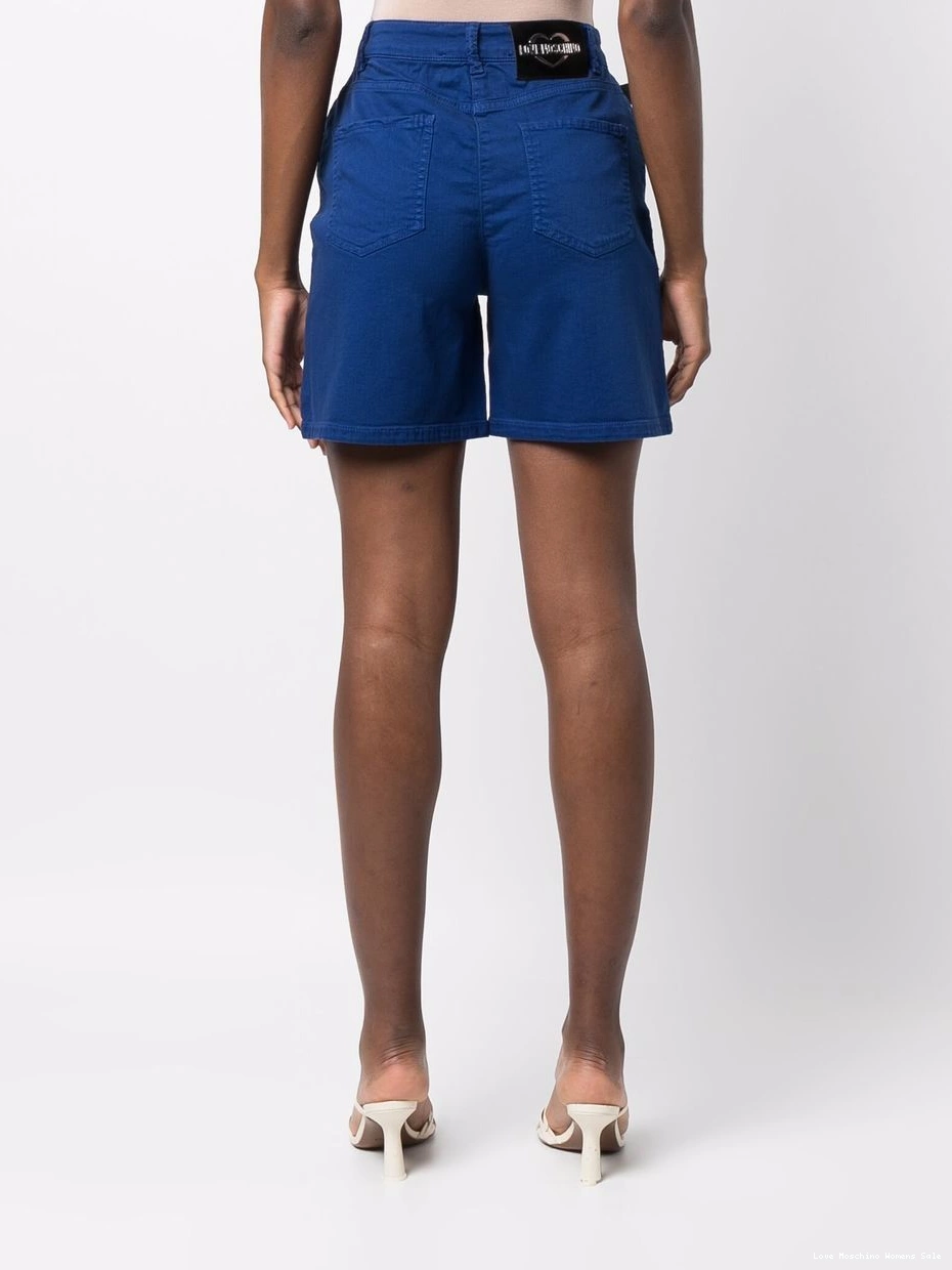 Affordable Women shorts chino high-waisted Love Moschino 0422